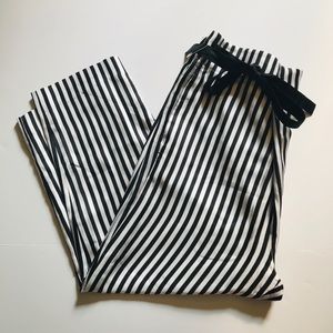 J. Crew 100% silk twill crossover pants Sz 14